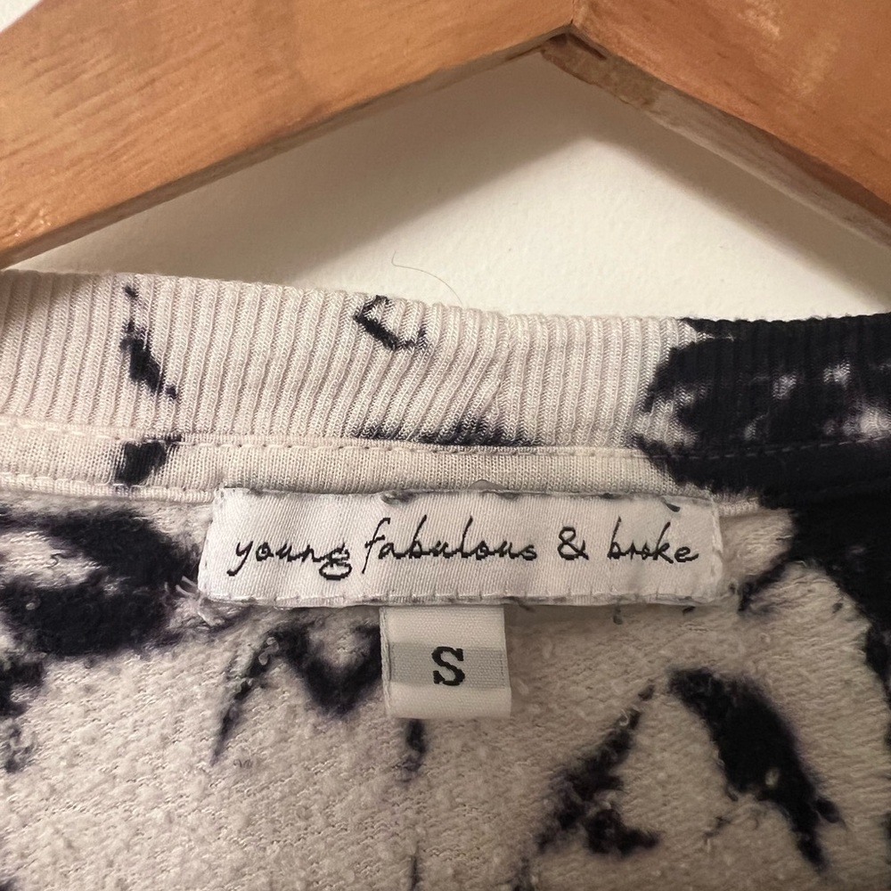 Young Fabulous & Broke Tie-Dye Sweatshirt & Jogger Set - Size Small - Picture 2 of 10